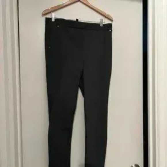 Jones of New York Dark‎ Green Pull On Pants (Size Large) - Picture 7 of 9